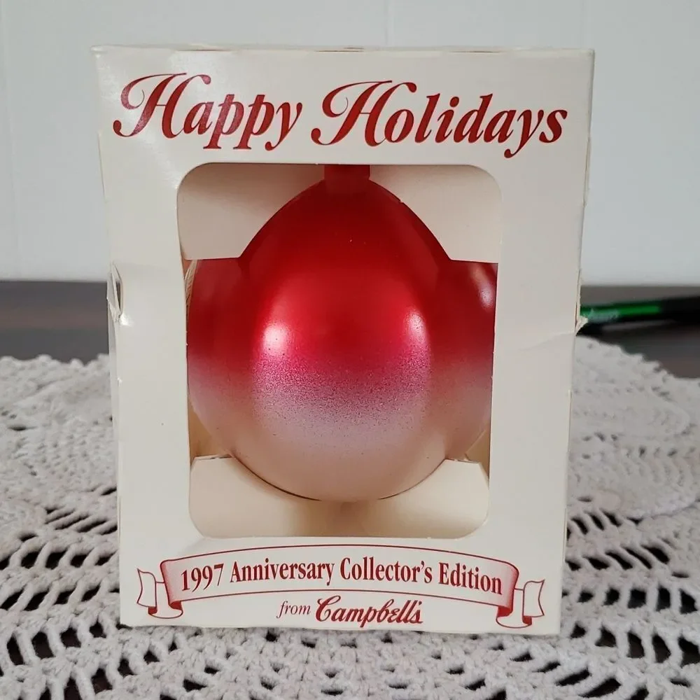 Vintage 1997 Campbell Kids 100th Anniversary Collector's Edition Ornament